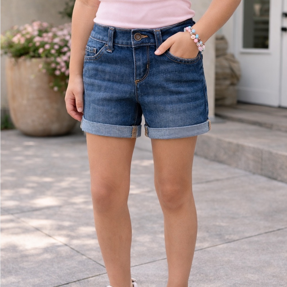 The Children's Place Dark Blue Kids Shorts